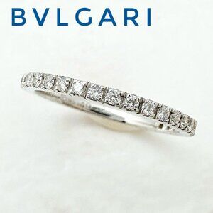 Bvlgari Eternity Full Diamond White Gold Ring 49
